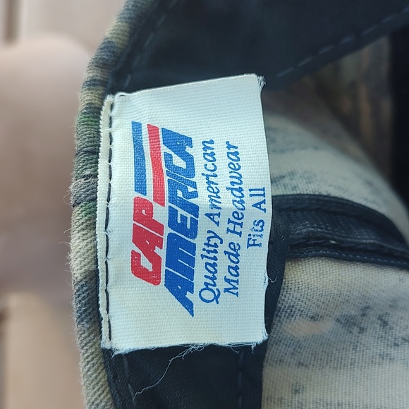 Vintage Cabela's Hunting Camouflage Snapback Outdoor Hat Cap OSFM - Picture 8 of 8